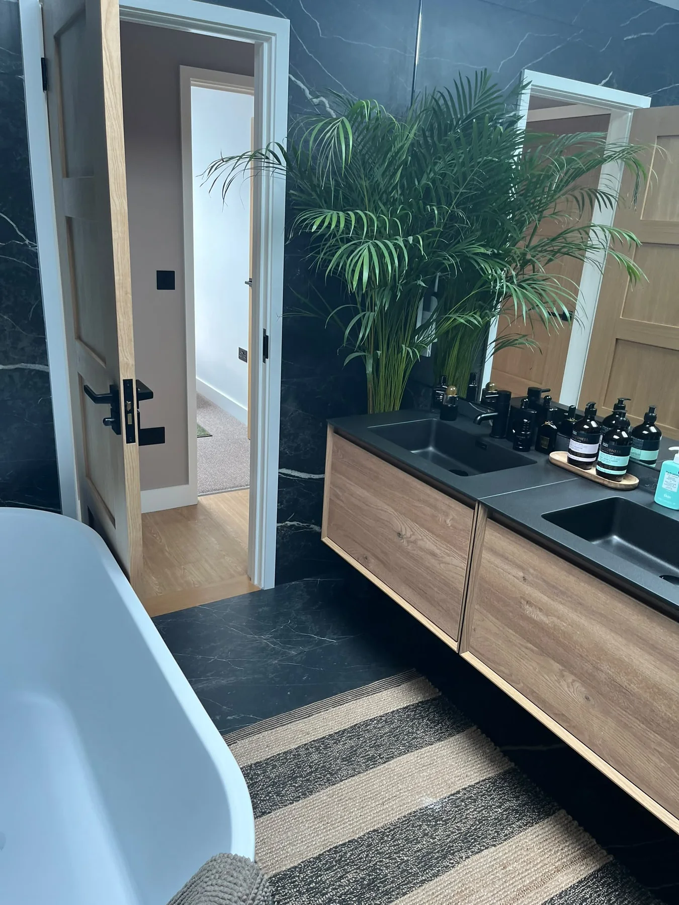 Bathroom vanity detail