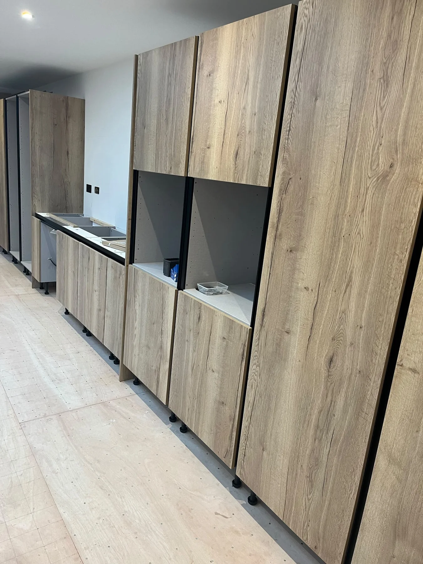 Bespoke cabinetry installation