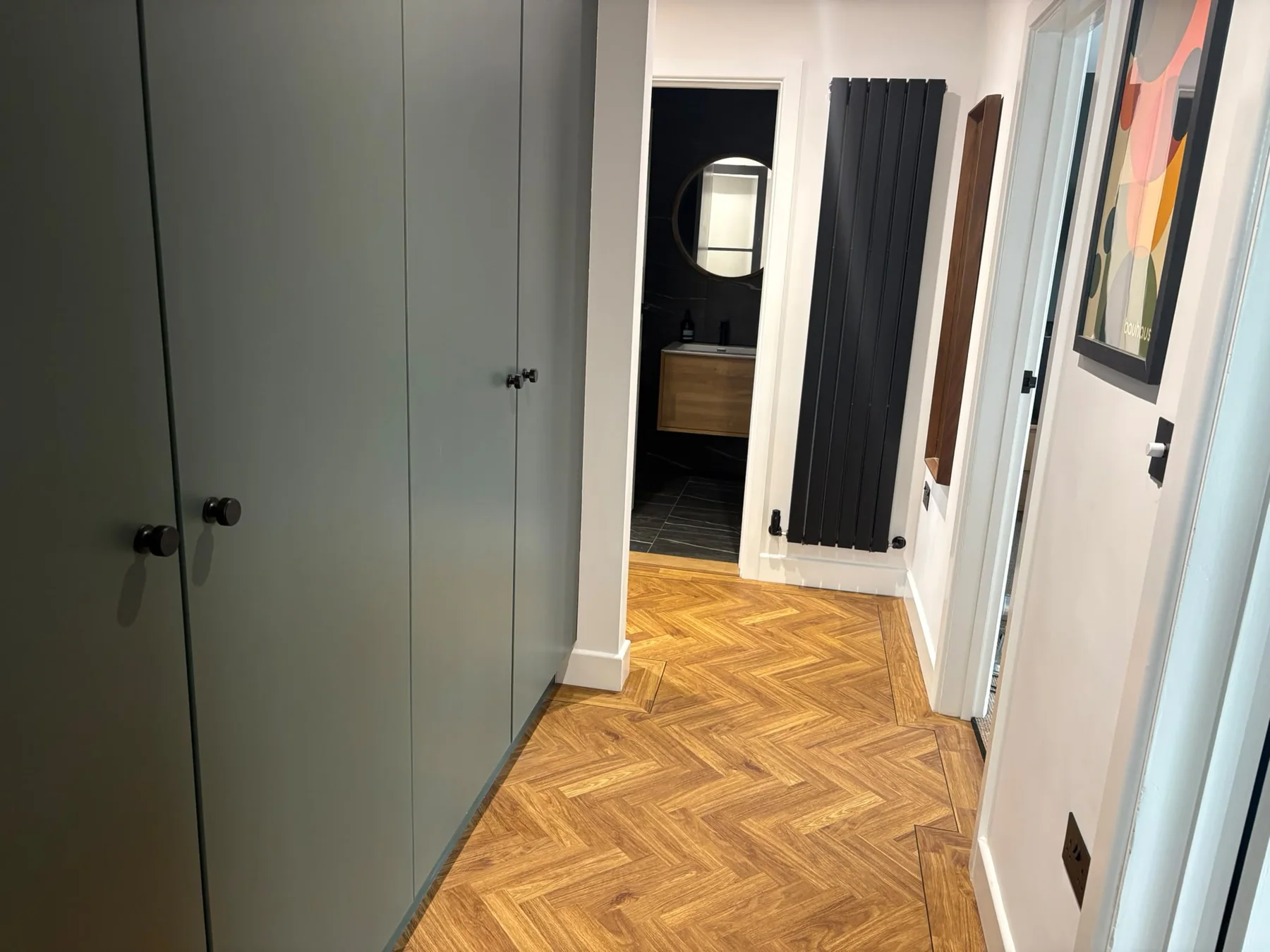 Finished hallway