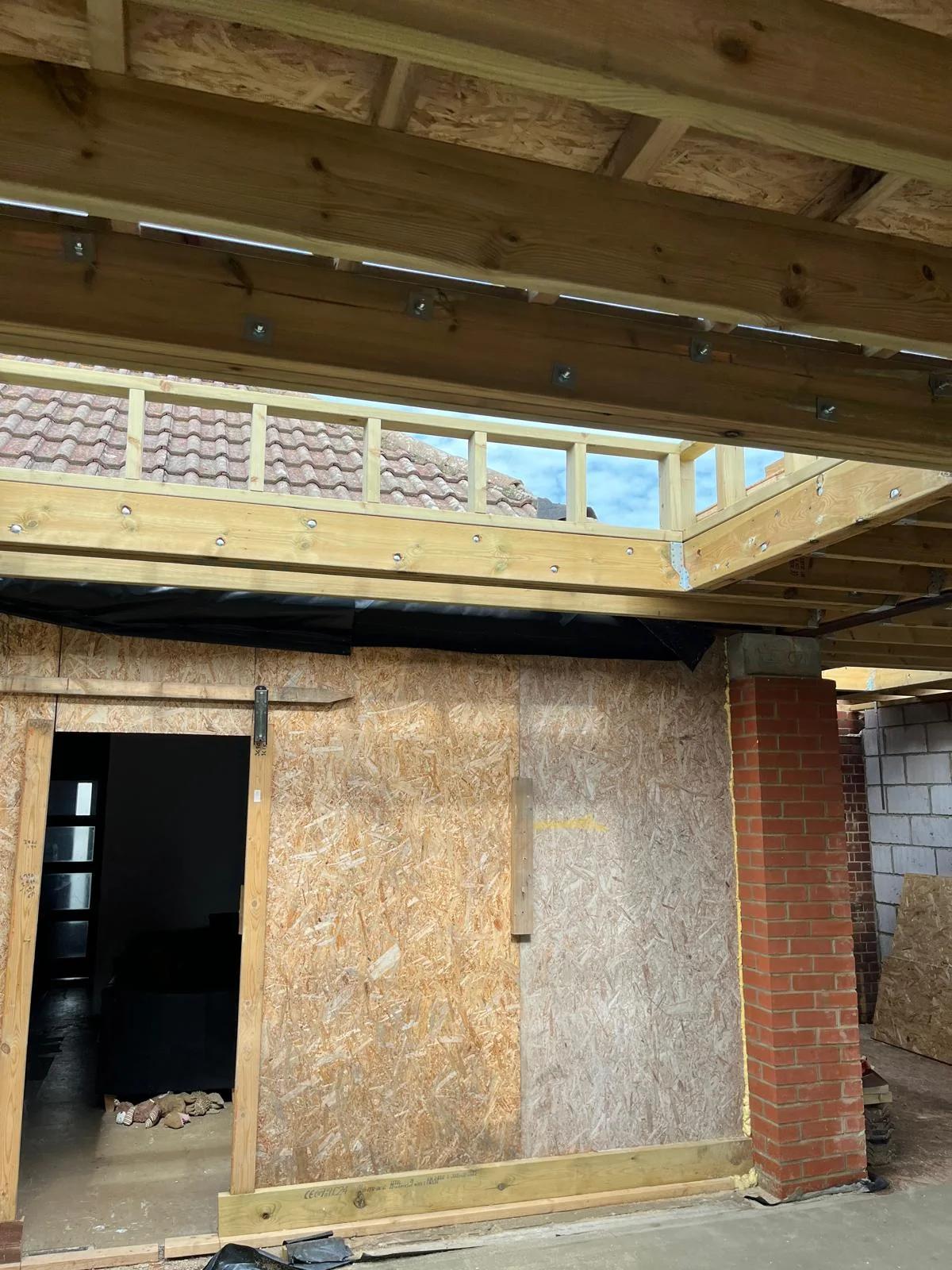 Rooflight timber structure
